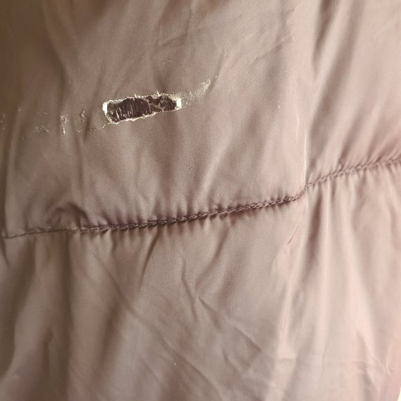 NWT DEFECT Tommy Hilfiger Mens Nylon Hooded Puffer Jacket 3XLT Black $295 i330 - Picture 2 of 2